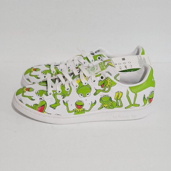 adidas Other - NEW Adidas Stan Smith Disney Kermit The Frog The Muppets Shoes FZ2707 Size 8